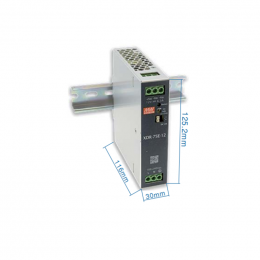 Mean Well XDR-75E-12 Napájecí zdroj na DIN 75W 12 Mean Well XDR-75E-12 Napájecí zdroj na DIN 75W 12
