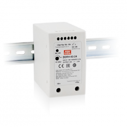 Mean Well DDRH-60-5 Měnič DC/DC na DIN lištu Mean Well DDRH-60-5 Měnič DC/DC na DIN lištu