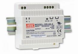 Mean Well DR-60-15 Napájecí spínaný zdroj na DIN l Mean Well DR-60-15 Napájecí spínaný zdroj na DIN l