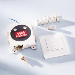 Mean Well WPD-06KIT Bezdrátový stmívač + tlačítko Mean Well WPD-06KIT Bezdrátový stmívač + tlačítko