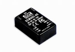 Mean Well SCW05B-09 Měnič DC/DC modulový 5W 9V Mean Well SCW05B-09 Měnič DC/DC modulový 5W 9V