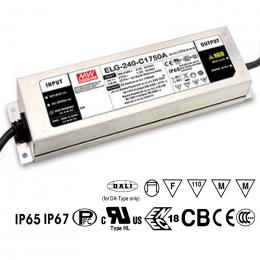 Mean Well ELG-240-C1050 Proudový zdroj pro LED 240 Mean Well ELG-240-C1050 Proudový zdroj pro LED 240