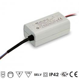 Mean Well APV-12E-24 Napájecí zdroj pro LED 24V 8W Mean Well APV-12E-24 Napájecí zdroj pro LED 24V 8W