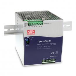Mean Well TDR-960-24 Zdroj na DIN 960W 24V Mean Well TDR-960-24 Zdroj na DIN 960W 24V