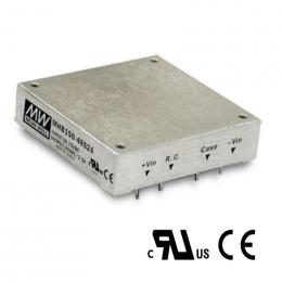 Mean Well MHB150-48S24 DC-DC převodník 36-75/24V