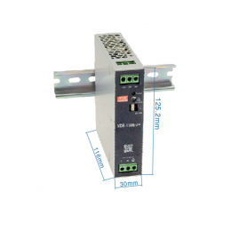 Mean Well XDR-150E-36 Napájecí zdroj na DIN 150W Mean Well XDR-150E-36 Napájecí zdroj na DIN 150W