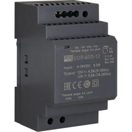 Mean Well DDR-60G-24 Měnič DC/DC na DIN lištu Mean Well DDR-60G-24 Měnič DC/DC na DIN lištu