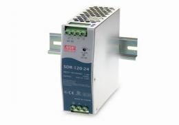 Mean Well SDR-120-24 Zdroj na DIN 120W 24V Mean Well SDR-120-24 Zdroj na DIN 120W 24V