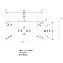 Mean Well DRP-01A Montážní deska ke zdrojům Mean W Mean Well DRP-01A Montážní deska ke zdrojům Mean W